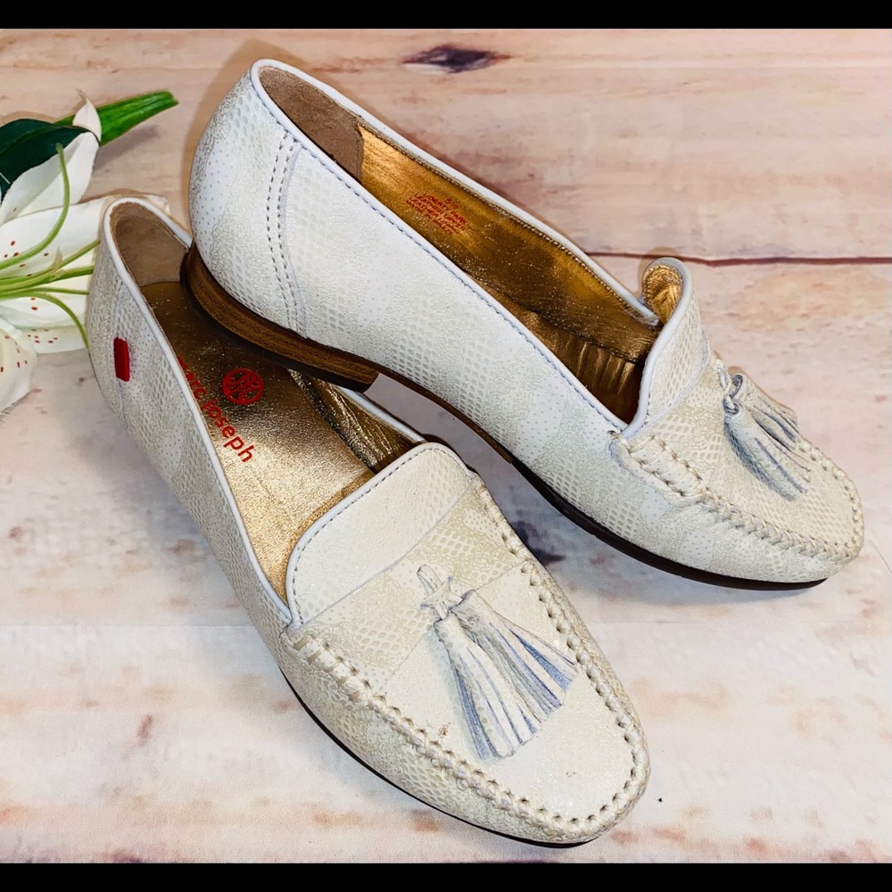 MARC JOSEPH Leather Penny Loafers